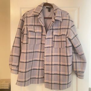 Plaid Shacket from Forever21 size M